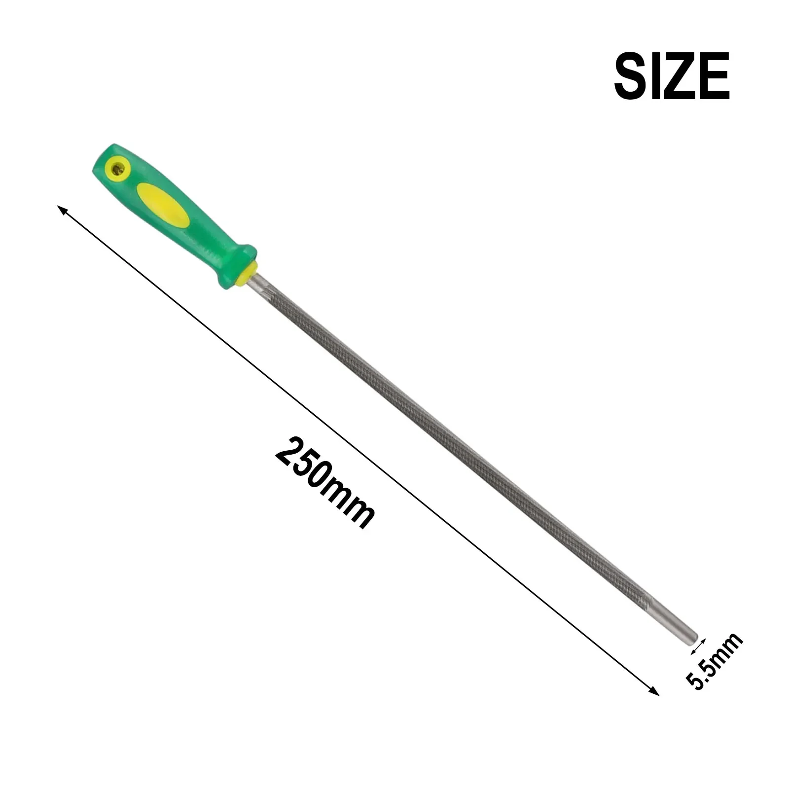 

New Practical High Quality Files Blade File Hand Tools High Carbon Steel Metal Plastic 3PC 4.0/4.8/5.5 Chain Saw