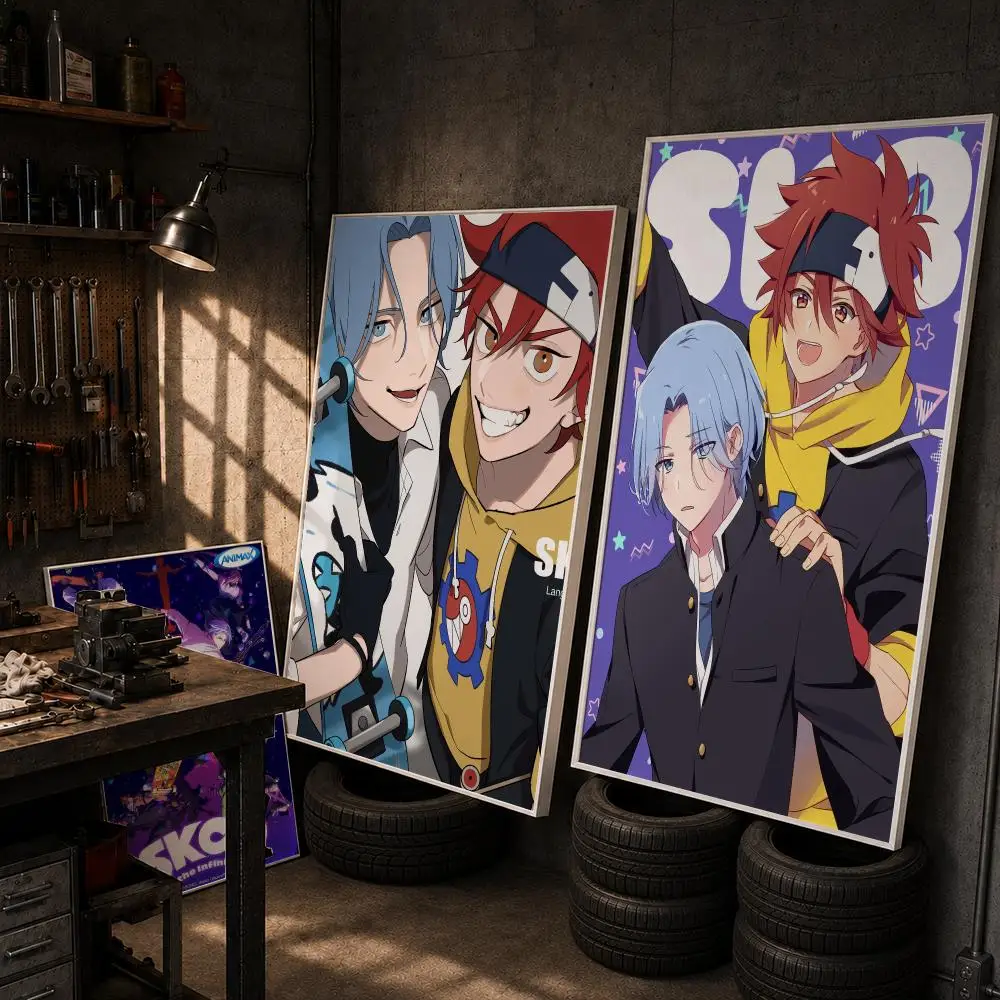 Anime S-Sk8 The I-Infinity Poster HD Wall Art Home Decor Waterproof Print Bedroom Garage Party Gift