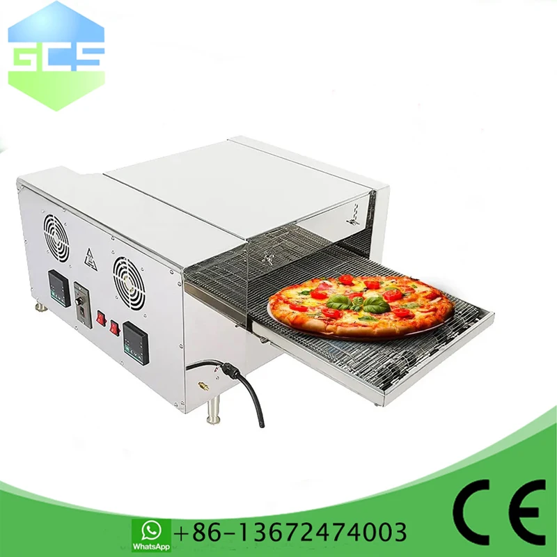 Oven Pizza Konveyor Komersial 110V 220V — Kesempurnaan yang Dipanggang Rantai untuk Titans Makanan Cepat Saji