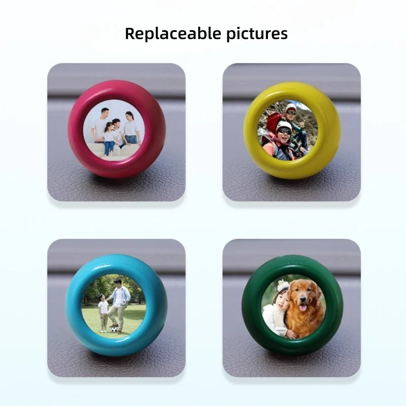 Mini Robot/reloj tipo C para coche, accesorios creativos para emociones, exhibición de fotos personalizada, regalos para niños