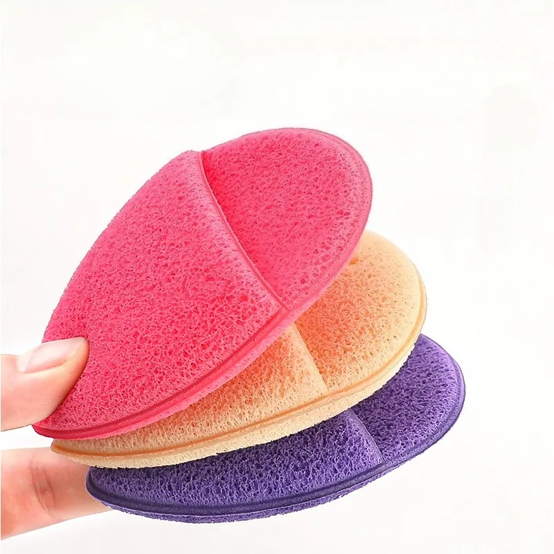 1PC Handheld Facial Cleansing Brush,Face Scrubbing Towel,Water Drop Spong,Colorful Cleansing Puffs for Daily Face Washing