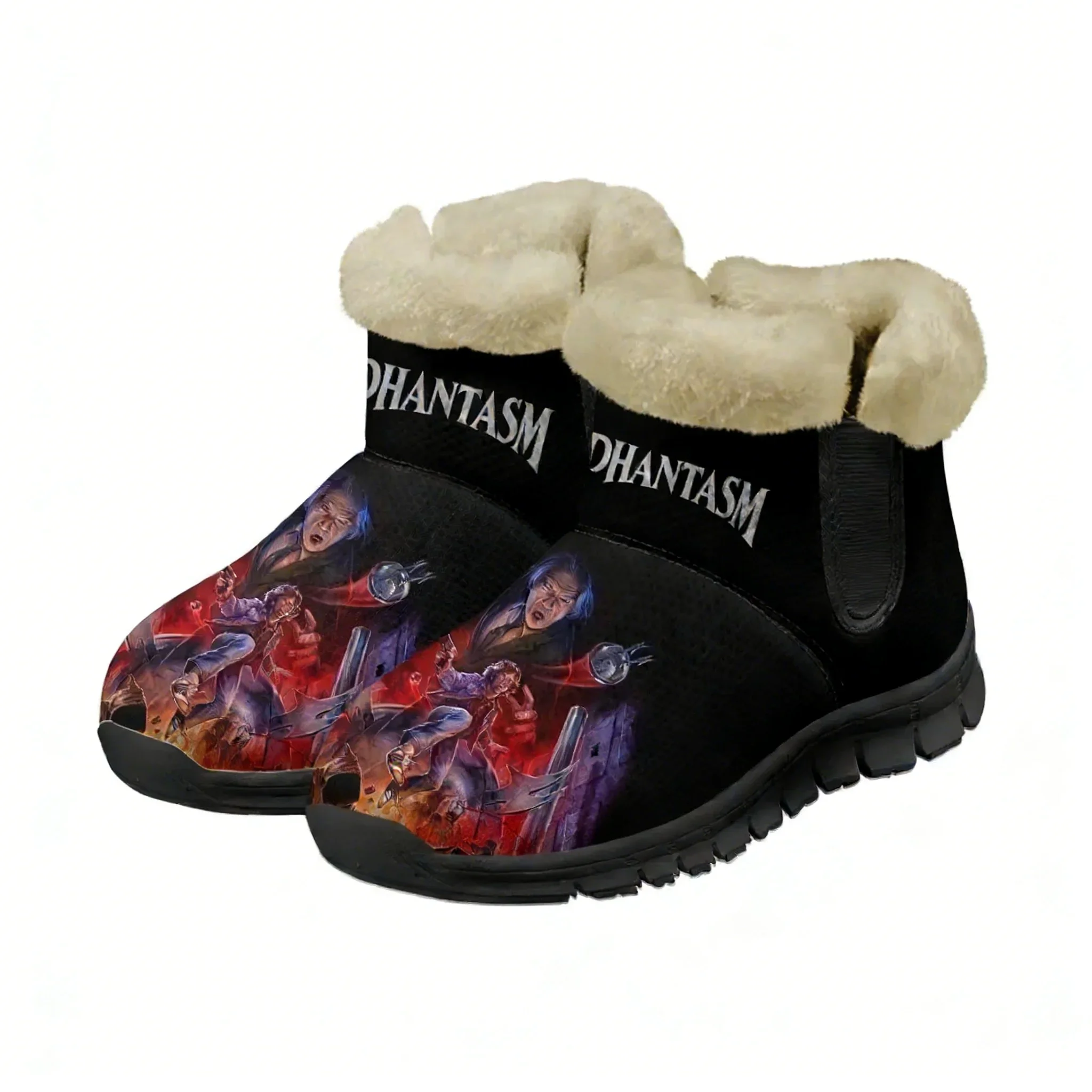 

Phantasm Snow Boot Men Women Teentager Warm Boot High Quality Personalized Fashion Casual Lightweight Sneakers Custom Made Shoes