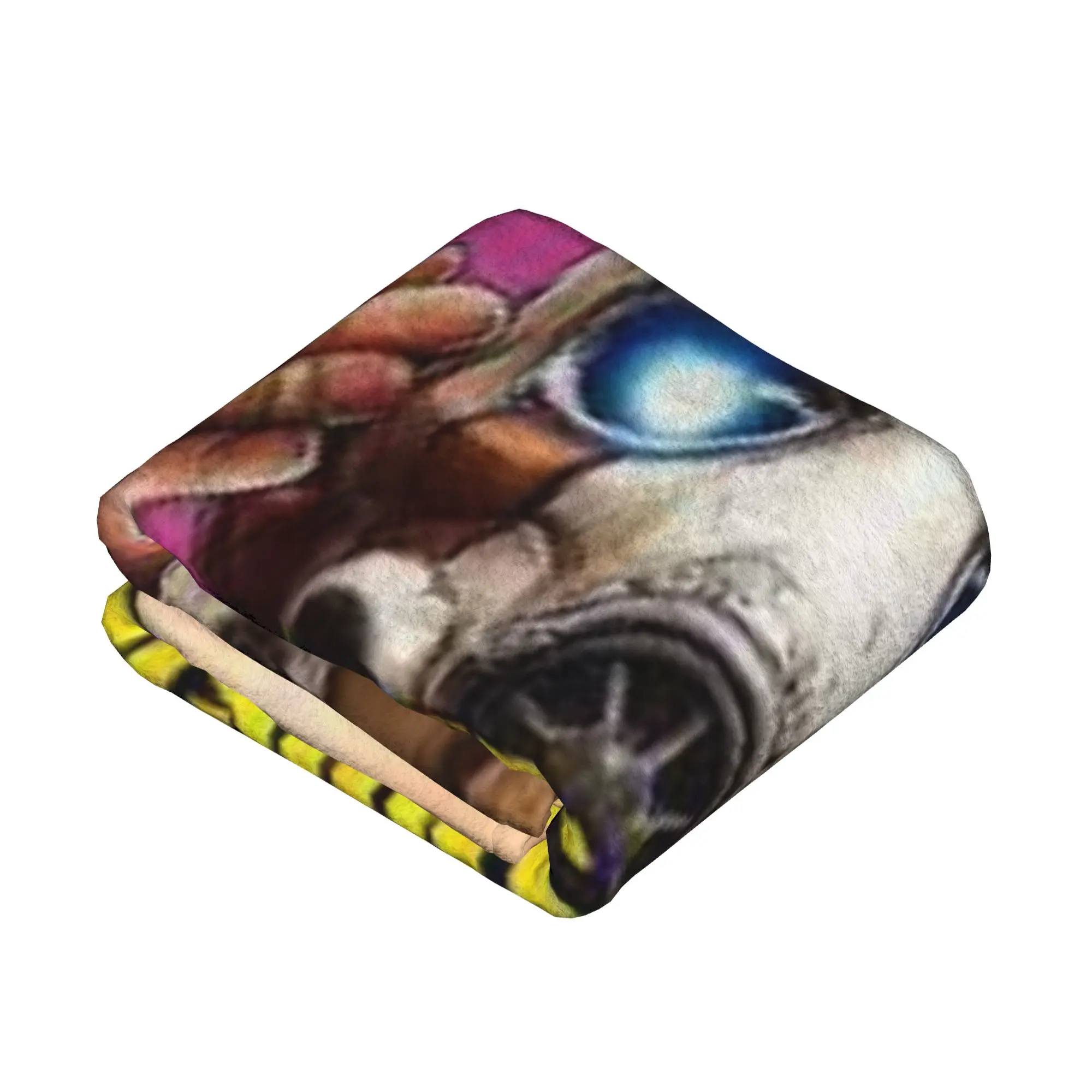 بطانية رمي لعبة Borderlands 4 للأريكة بطانية قطيفة ناعمة غامضة مقاس 50 × 60 بوصة مفرش سرير بأحجام متعددة لجميع المواسم #3