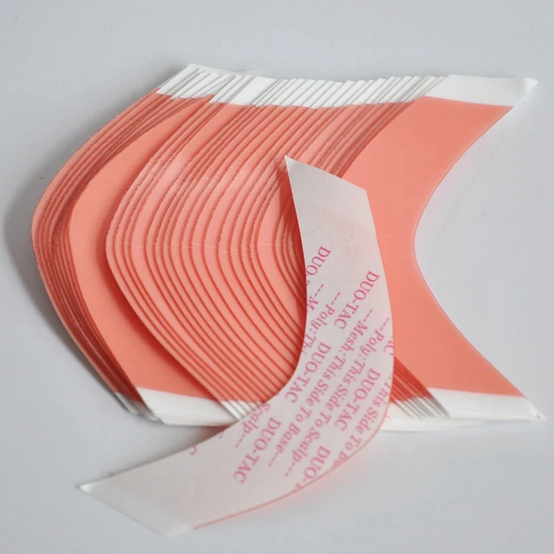 72 sztuk/partia duet Tac włosy podwójna taśma klejąca Super mocna peruka rozszerzenie koronka peruka akcesoria niewidoczne paski C CC