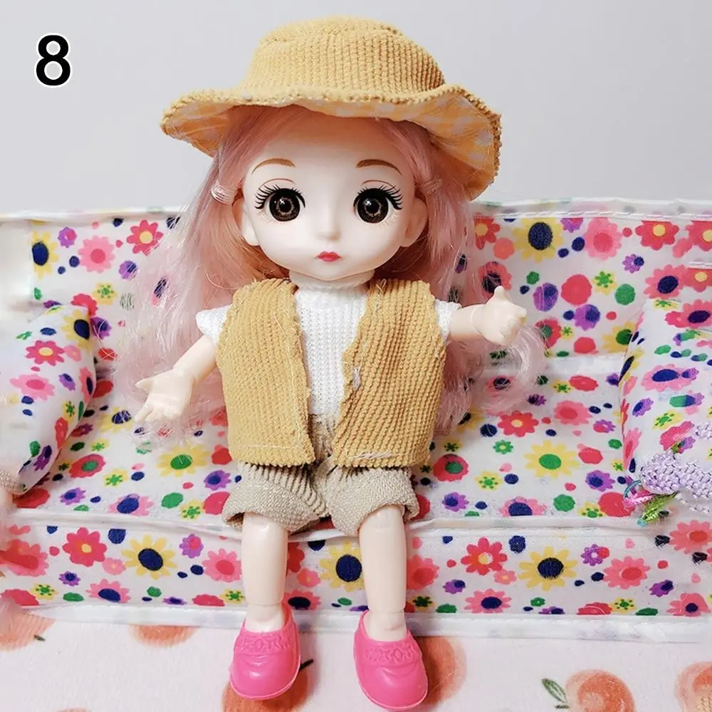 Nueva ropa informal, ropa de 16 ~ 17cm, 20 estilos, peleles, camiseta, sombrero, falda, traje para 16 ~ 17cm
