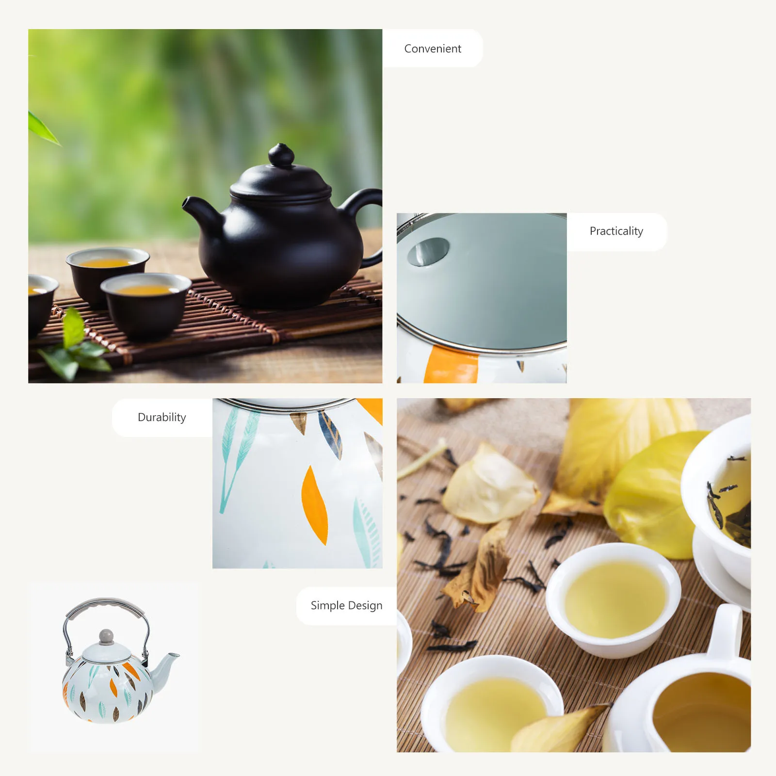 

Эмалированный чайник, термостойкий бытовой горшок для воды, быстрый нагрев, индукционная, совместимая, газовая плита, эргономичная, удобная