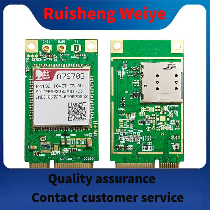

Глобальная версия модуля 4G A7670G-LABE MINIPCIE