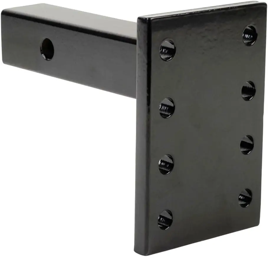 

3-Position Pintle Hitch Mount Plate, 2' Receiver, 20,000 lbs, 9' Steel