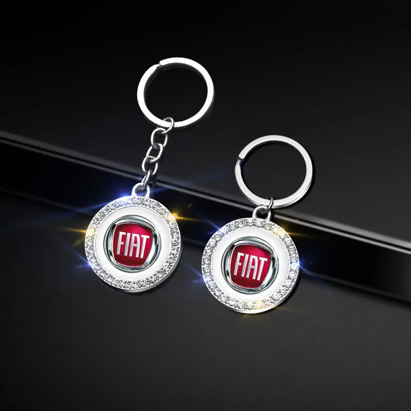 Acessórios de Chaveiro para Carro Fiat Aegea Doblo Tipo 500 500c Panda Uno Palio Punto Stilo Bravo Siena Ducato Grand Punto