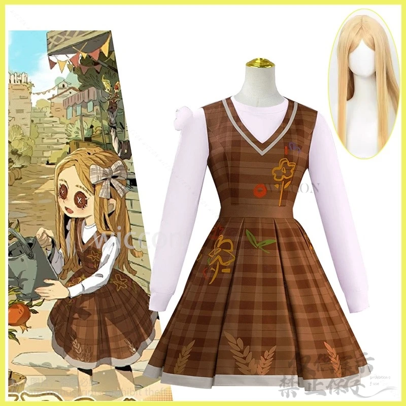 Anime Spiel Identität v neues Kostüm Cosplay Eurydice kleines Mädchen Kleid süße Lolita Uniform Hallween Karneval Party Kleidung Perücken