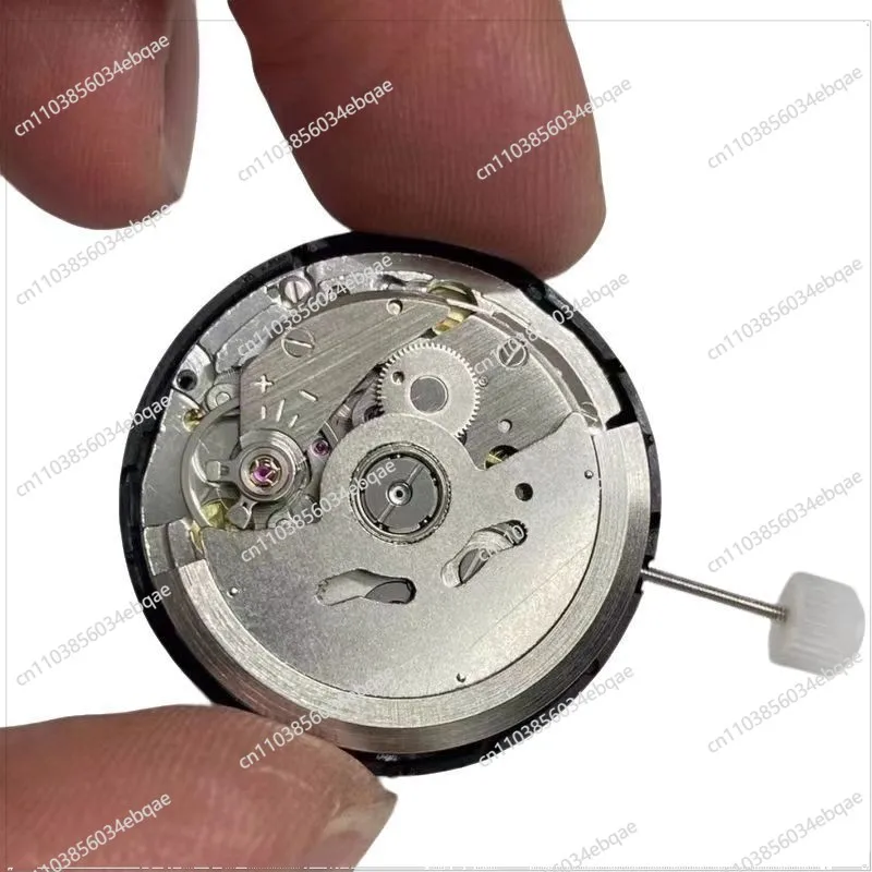 For NH35 Movement, 3 Point White Calendar Single Calendar Automatic Mechanical Movement NH35A Movement