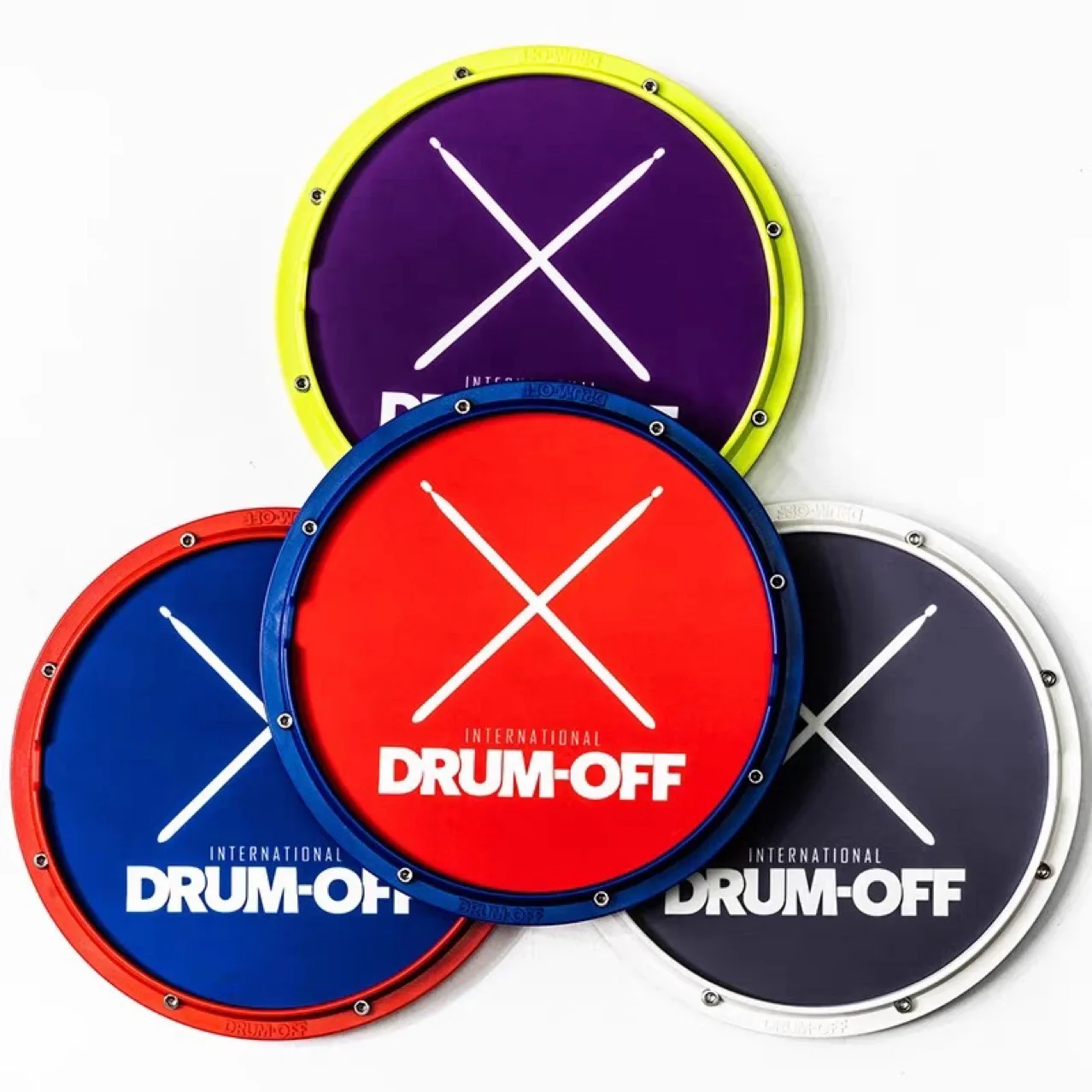 

Тупой набор Барабан Тупа для начинающих Mute Pad Ударная доска Метроном