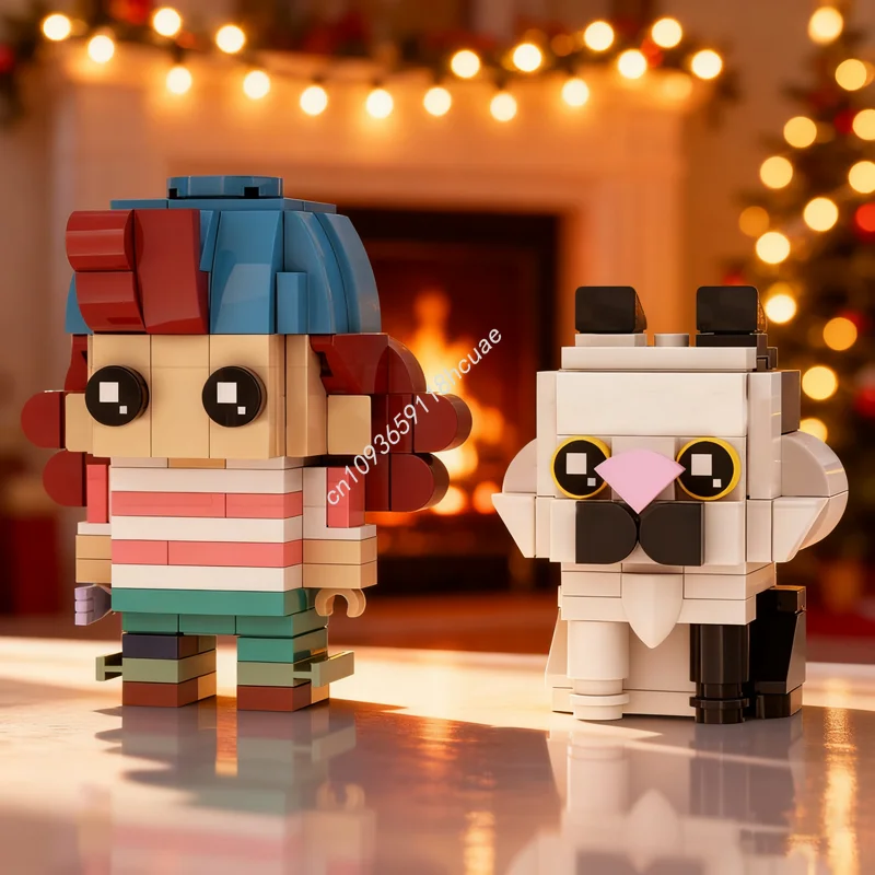 238 قطعة MOC جوليا Macchiavelli Brickheadz نموذج بناء لعبة كتل هدايا عيد الميلاد العمارة لتقوم بها بنفسك التعليم الإبداعي الطوب #1