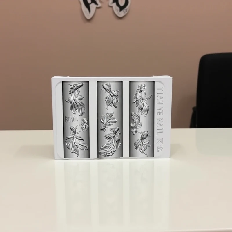 ثلاثية الأبعاد ذهبية كوي ButtonsCarves الكرتون قالب لينة سيليكون مسمار المحيط حورية البحر قوالب مسمار الفن قالب لمسمار لتقوم بها بنفسك اكسسوارات #6