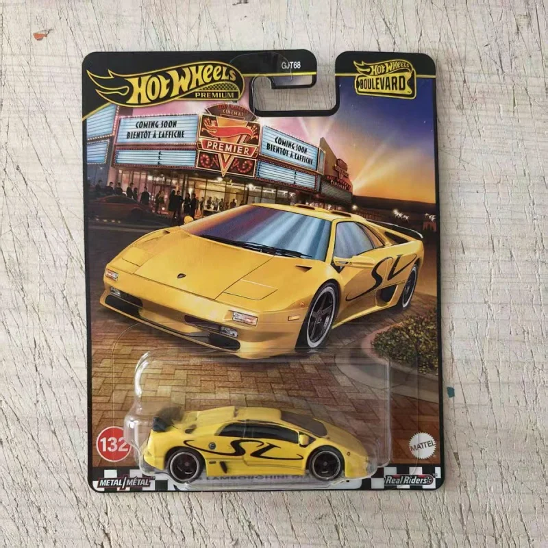 Hot Wheels Garden Avenue Venta caliente neumáticos de goma Mercedes Benz Lamborghini Honda modelo de aleación GJT68 regalo de colección