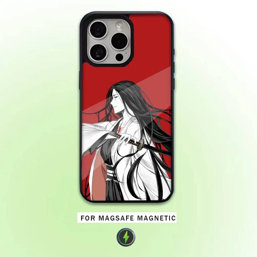 เคสโทรศัพท์เร็ตสึ บี-บลีชส์ อุโนฮะ สำหรับ iPhone17,16,15,14,13,12,11 Plus,Pro Max แบบแม่เหล็ก รองรับการชาร์จไร้สาย Magsafe