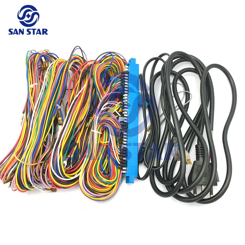 36Pin+10Pin Wiring Harness For Coin Operate game pcb / For red board / Slot arcade game machine