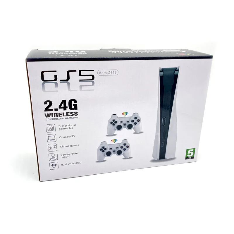 G818U 8Bit ريترو لعبة فيديو تلفزيون وحدة التحكم المدمج في 818 ل-FC محطة الألعاب الكلاسيكية اللاسلكية 2.4G يده غمبد AV الإخراج #5