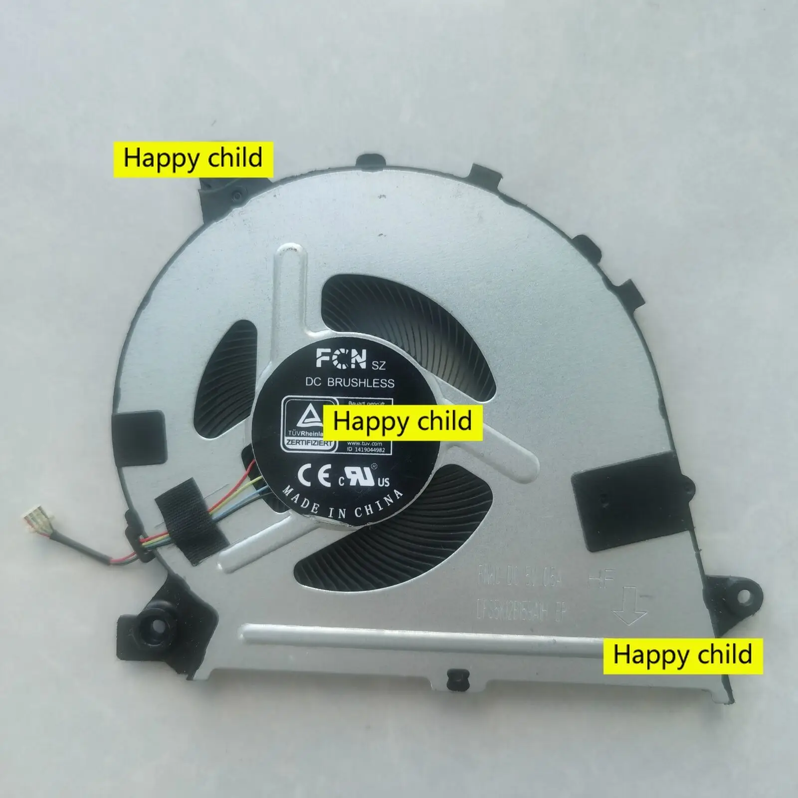 CPU Cooling Fan For Asus Zenbook14 Q408 Q408UG FNKU DFS5K12B159A1H HQ23300124000