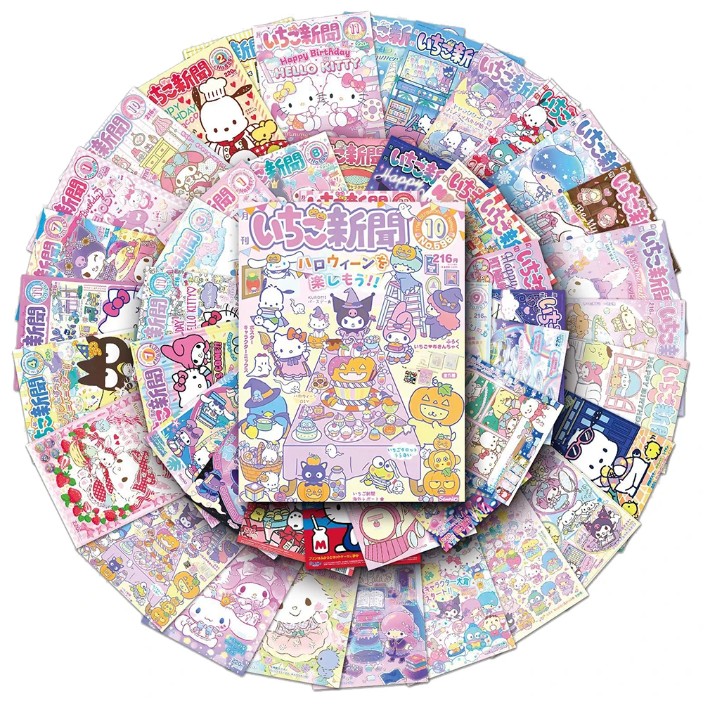 10/30/50 Stück Niedliche Sanrio Poster Anime Cartoon Aufkleber Kawaii Ästhetische DIY Schreibwaren Koffer Wasserdichte Graffiti-Sticker Spielzeuge – Detail 2