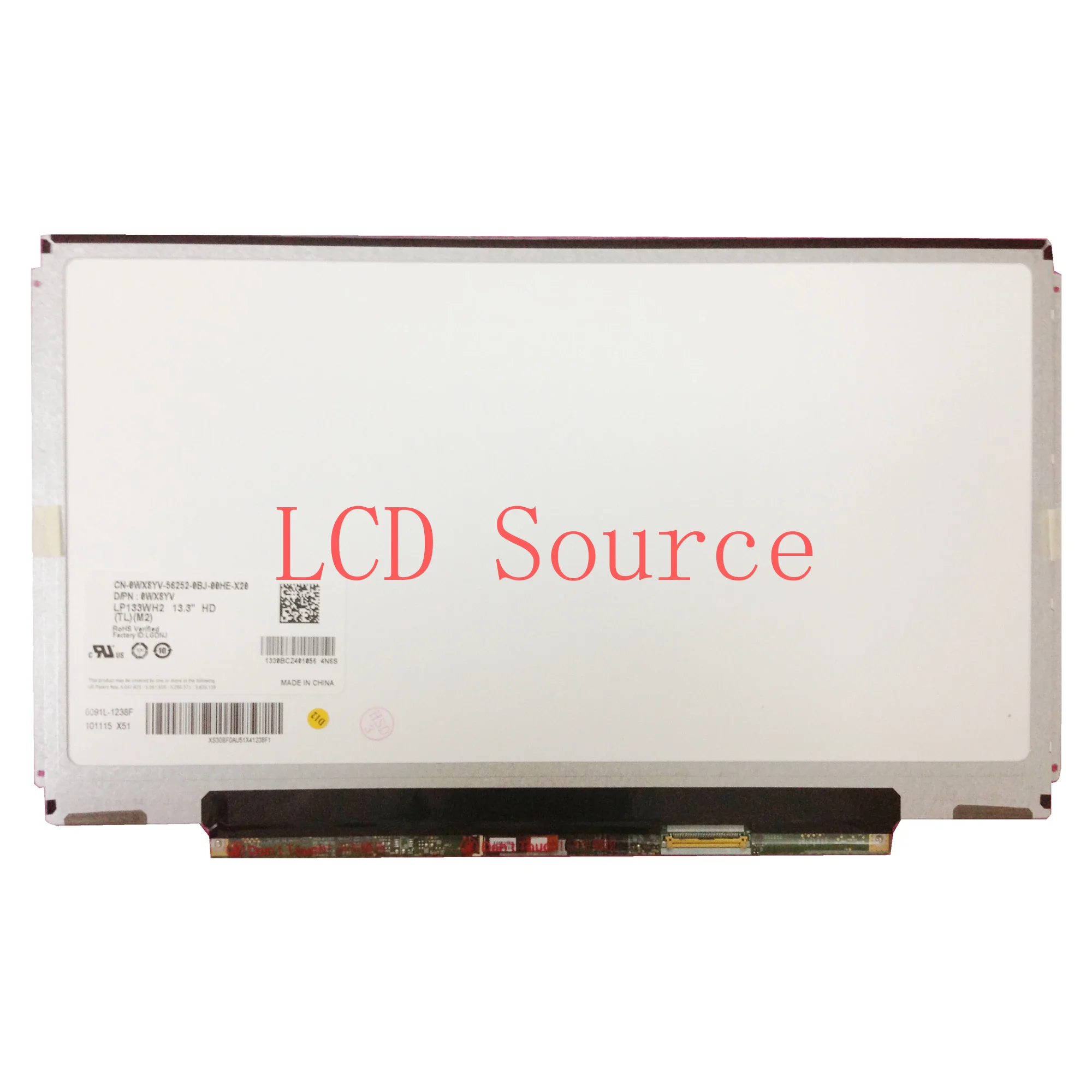 LP133WH2 TLM2 1366X768 40pins 60HZ FHD 13.3inch Laptop Display LCD LVDS Screen