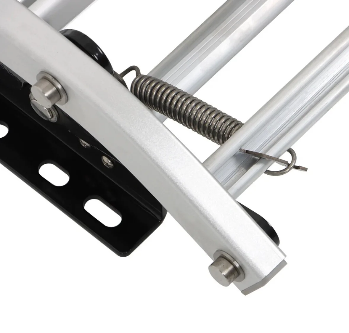 Dual Automatic Slide Telescopic Step Pedal For RV Caravan Camper Van Motorhome-Magnetic Electric Accessory For Camping