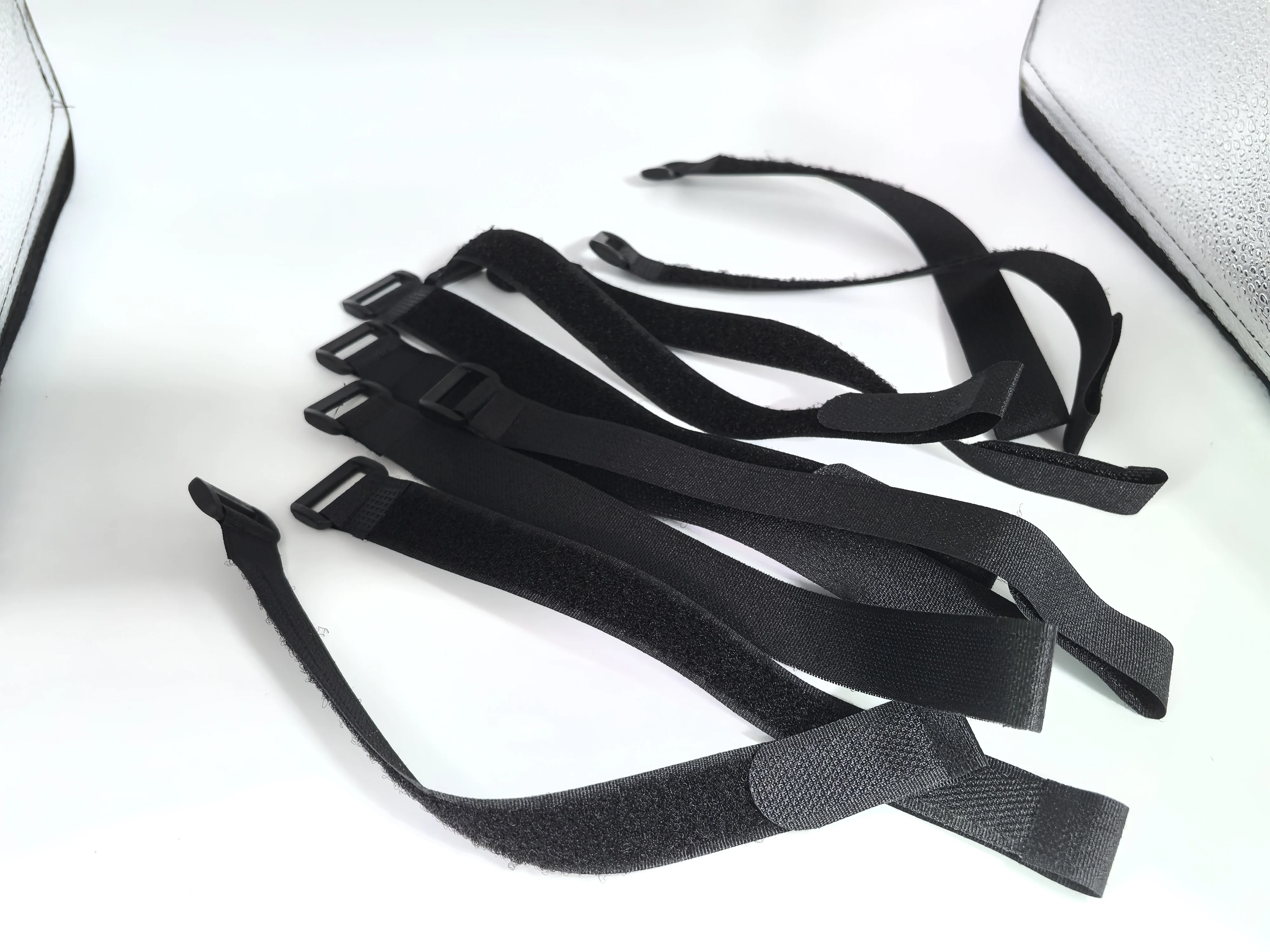 RC Part 5/10pcs Reusable Fishing Rod Tie Holder Strap Suspenders Hook Fastener Loop Cable Cord Ties Belt Fishing Tackle Supplies