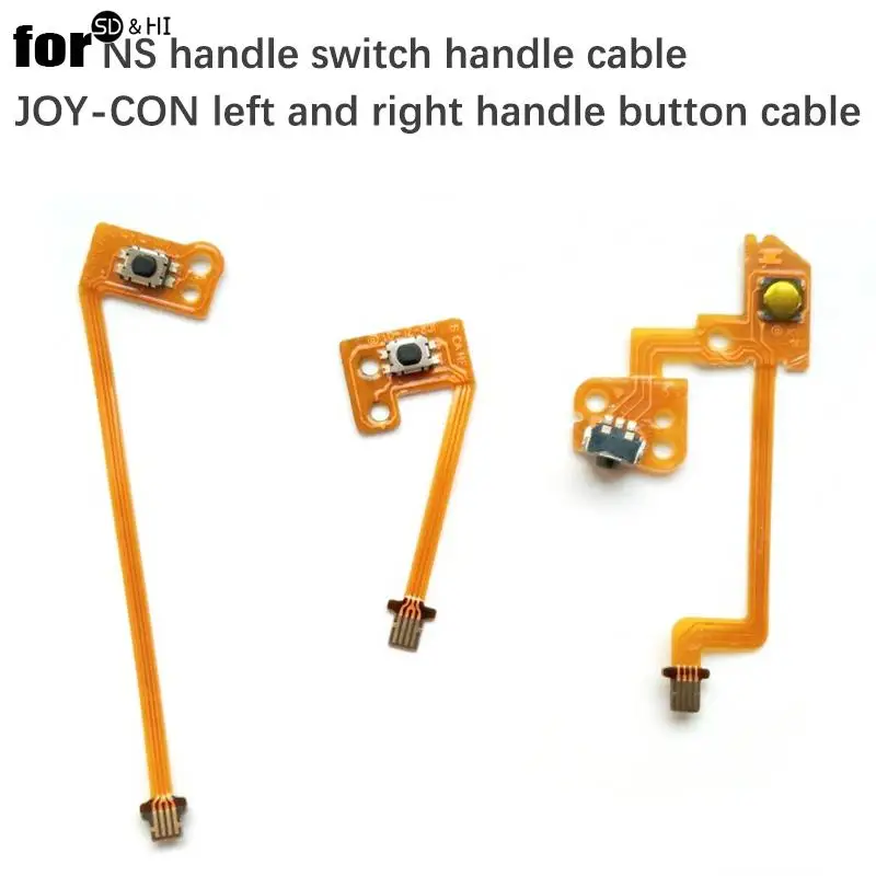 Reparación de Cable de botón ZL ZR para NS Switch Joy Con botón L R, controlador de llave, piezas de repuesto