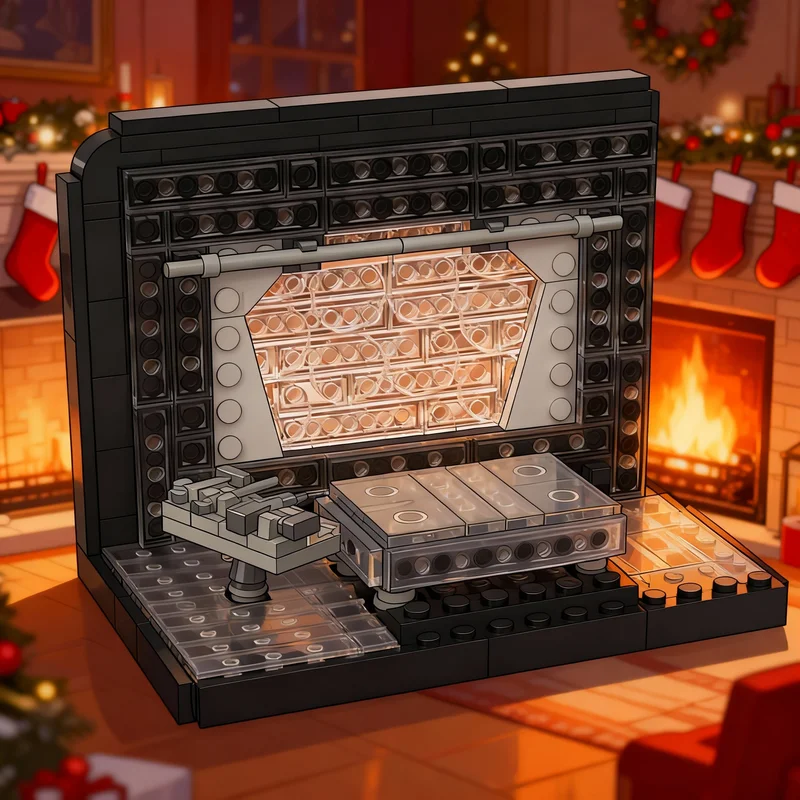 

282pcs MOC Dexters Display Creator Expert Model Building Blocks Creative DIY Gift Decor Assemble Premium Adult Kids Desk Home