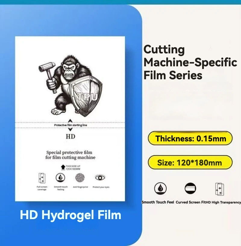 

TPU Hydrogel Film Series – Special for Film Cutters/Knife Cutters, HD/Anti-Explosion Hydrogel Screen Protectors
