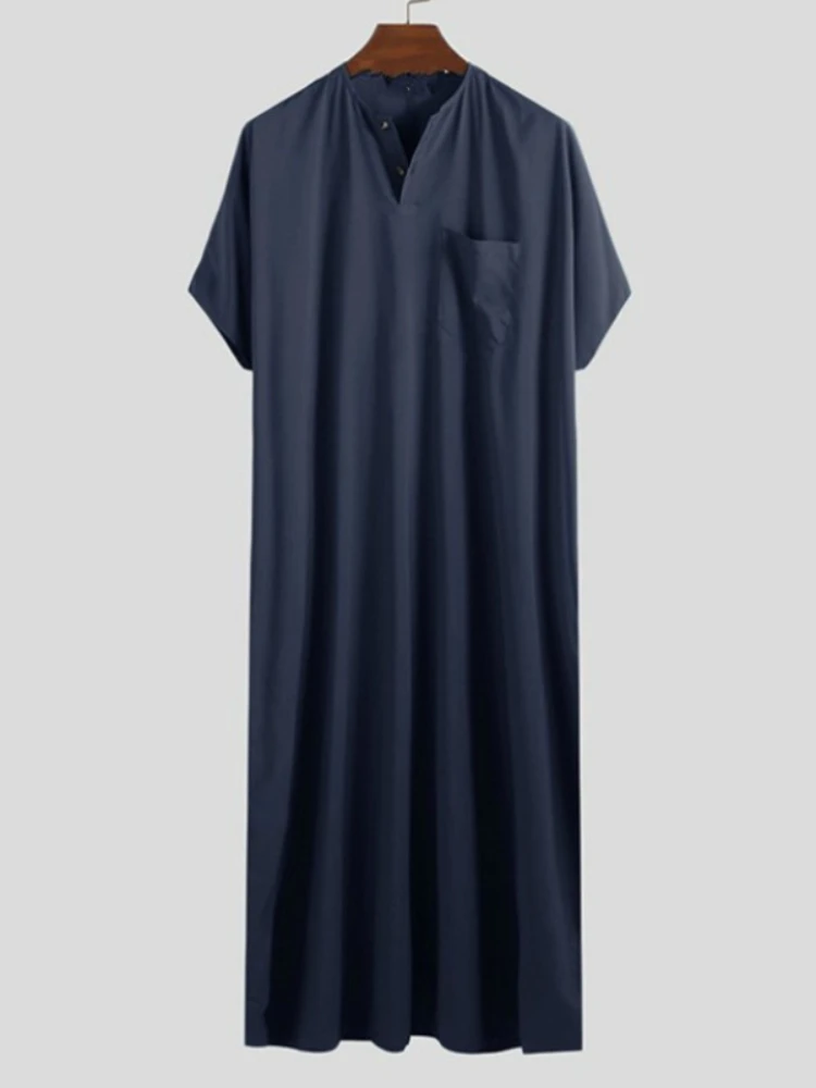 Turkye-Robe longue musulmane pour hommes, Abayas, Jubba Thobe, Caftan marocain, Vêtements islamiques, Dubaï, Arabe