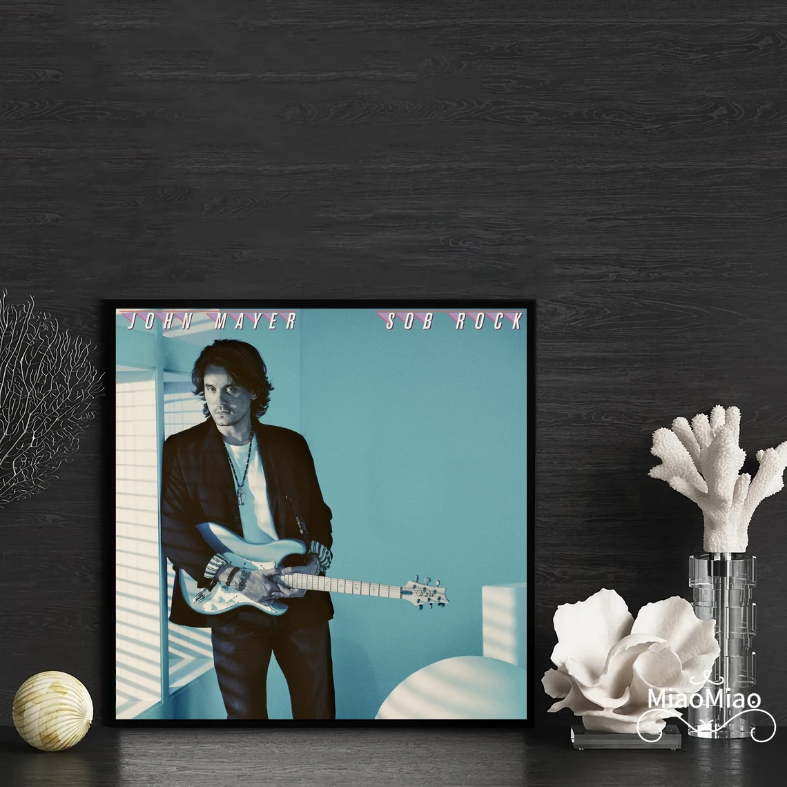 John Mayer Sob Rock Music Album Cover Poster Canvas Art Print Home Decor Wall Painting ( No Frame )