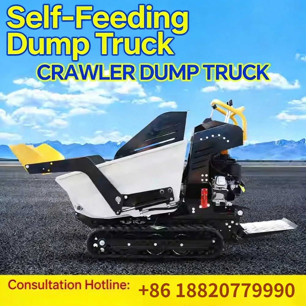 مركبة نقل هيدروليكية كاملة ذاتية التحميل لشاحنات قلابة من النوع الزاحف للتصدير لتربية المزرعة والتعامل مع البستان (الاستودع)