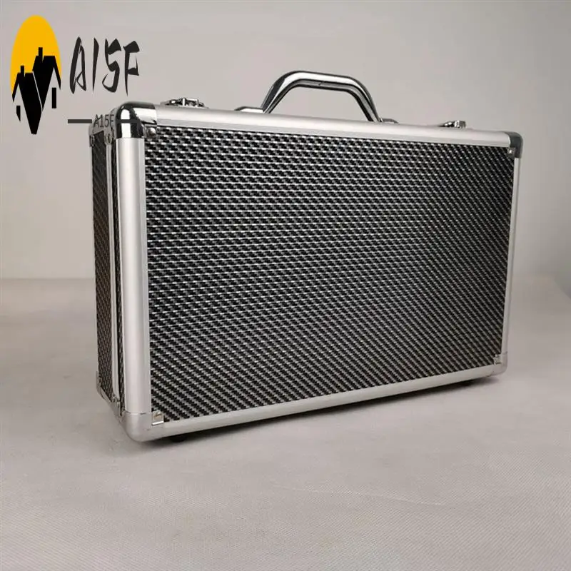 

A15F-коробка для инструментов из углеродного волокна, алюминиевый чехол для инструментов, чемодан, оборудование, жесткая сумка для переноски, жесткий чехол для инструментов, портативный ящик для инструментов