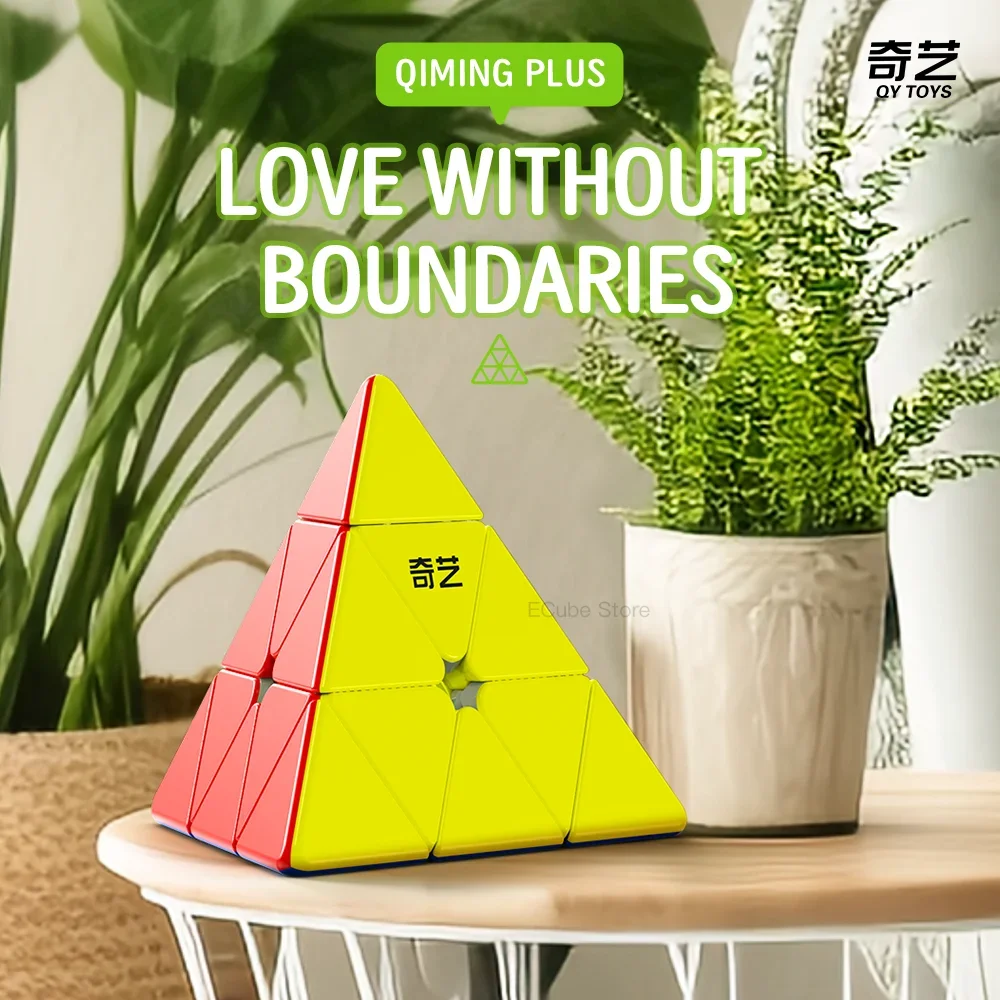 

[Picube] QiYi Qiming Plus 27.5cm Pyraminx Big Magic Cube Professional Cubo Magico Puzzle Toy For Children Gift Puzzle