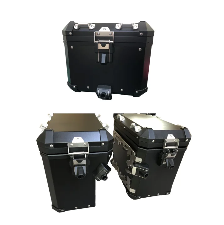 Motorcycle  delivery box  aluminum alloy 45L top and side box rear pannier for BMW R1250GS R1200GS ADV