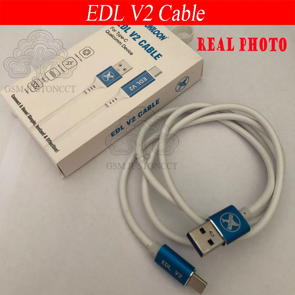 كابل EDL V2 جديد لجهاز كوالكوم من النوع c