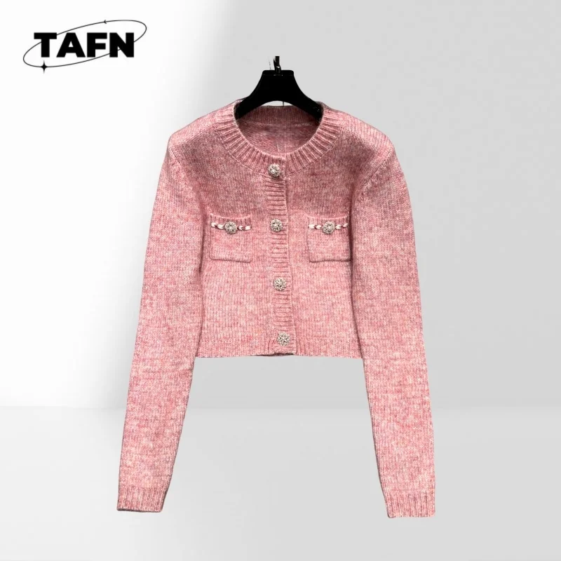 

Женский модный кардиган-жакет с длинными рукавами, на пуговицах, для работы и повседневной носки, элегантный кардиган-жакет BB1509