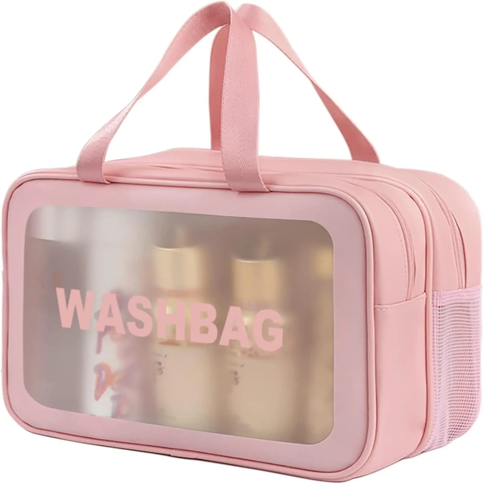 

Wet-dry Separation Makeup Bag Portable Toiletry Bag Travel Essentials Large Capacity Storage Bag Fitness Swimming Essentials