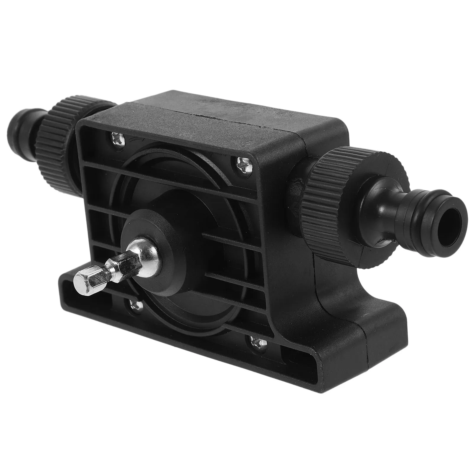 

1PC Hand Drill Pump Electric Mini Water Self Priming Transfer Pump High Efficiency Portable Soft Hose for Oil