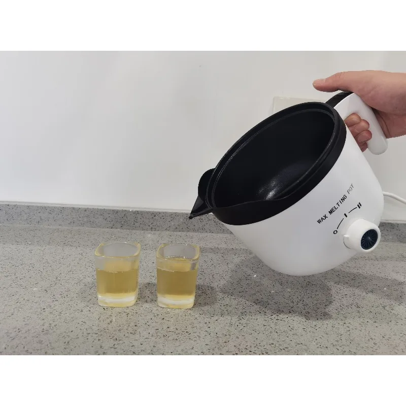1.18L Electric Wax Melting Furnace Pot WM100SS 220V 600W Temp Control for Soy Beeswax Candle Making DIY Home Craft Equipment