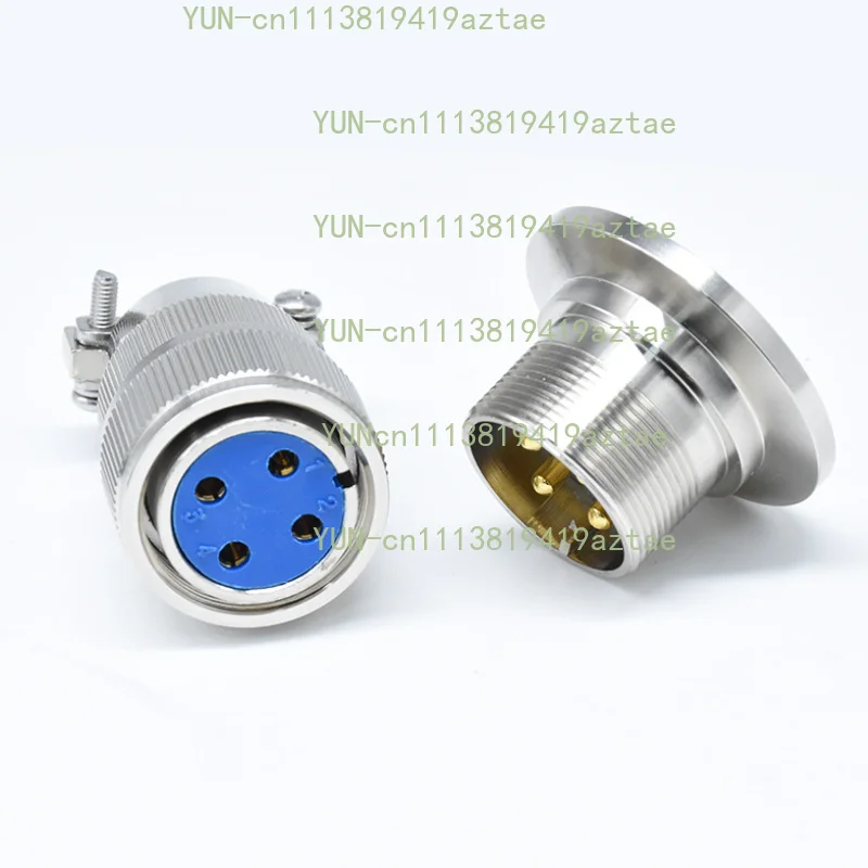 Stainless Steel Vacuum Connector KF16/KF25/KF40 Multi Core Count Stainless Steel Feedthrough Mounting Connector