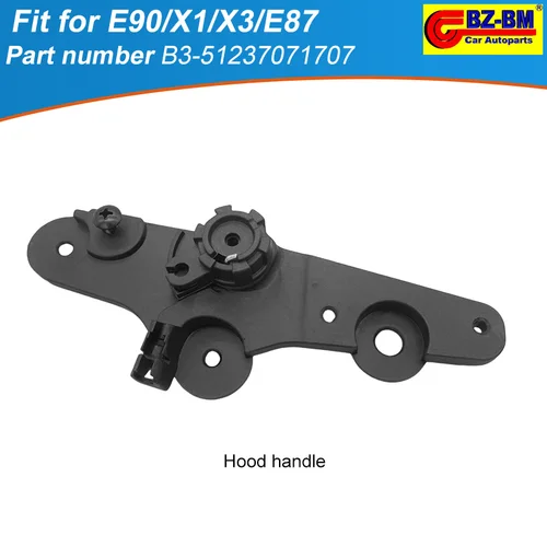 Imagen 1 del producto Soporte de palanca de liberación del capó del capó del motor delantero para bmw LHD E90 E93 X1 E84 E87 51237071707 51237058117 51239150273
