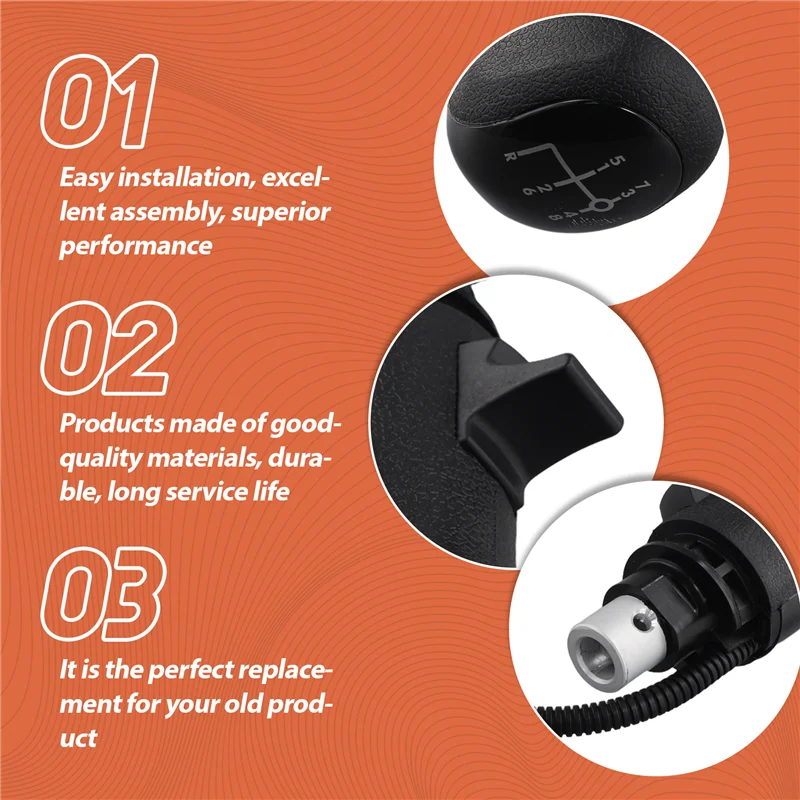 

AB56-4Pin Car Truck Shift Knob Gear Knob For MAN MAN TGA TGS Ab2000 81326200095 81326200110