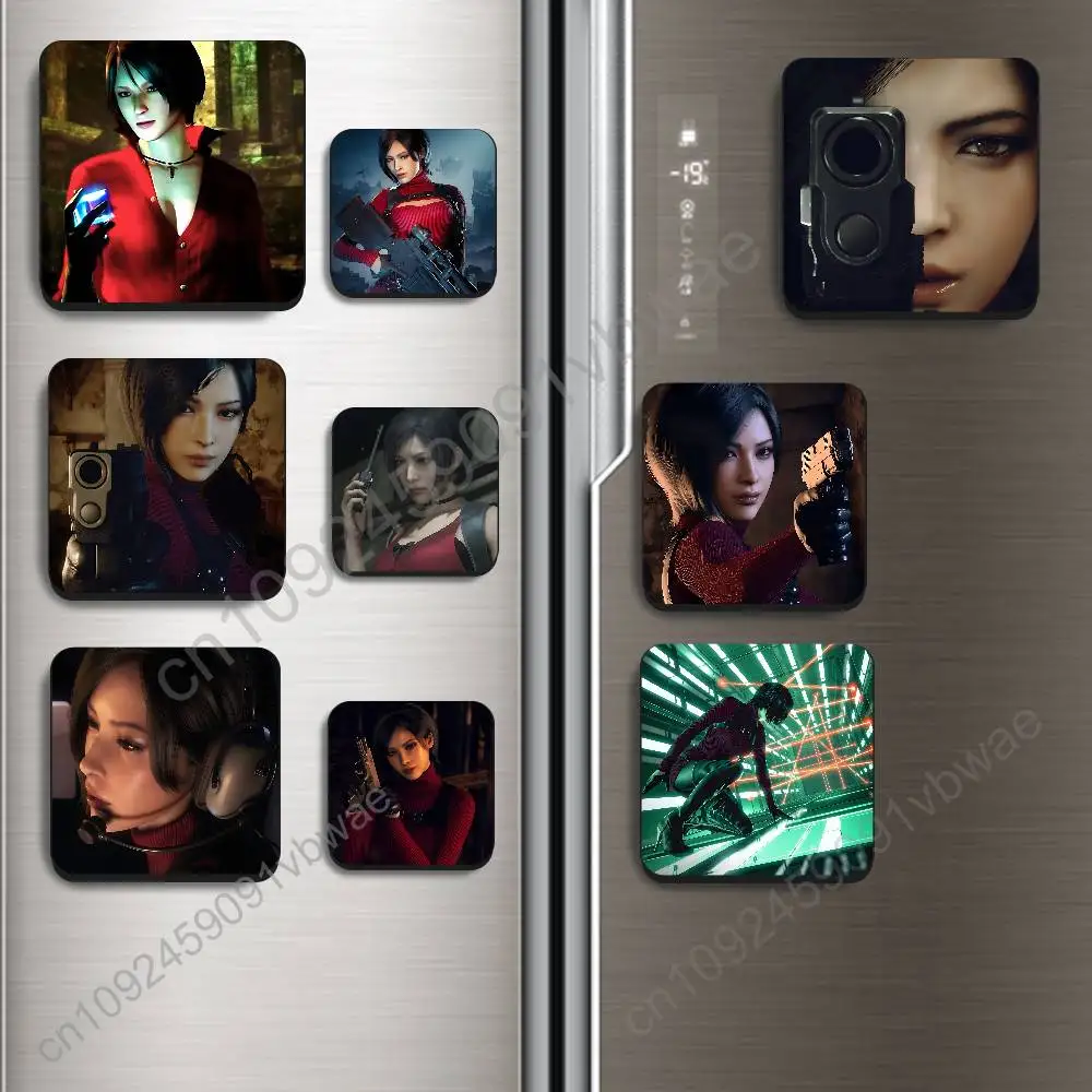 

GAME Ada Wong RE Magnetic Sticker Fridge Magnets No Falling Off Fit for Refrigerators All Metal Surfaces Home Decor