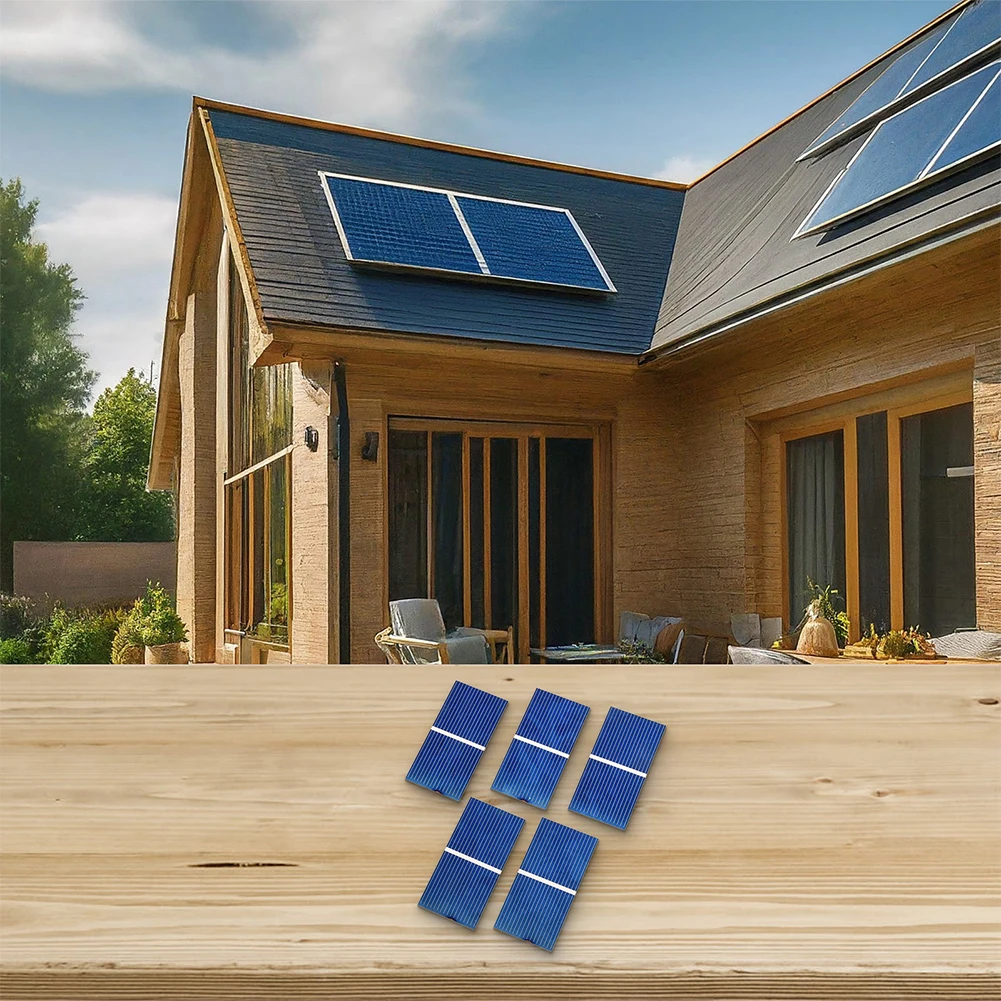 شحن المشاريع الشمسية DIY الأزرق السيليكون متعدد البلورات عالية كفاءة تحويل الطاقة أداء مرونة درجة الحرارة #6