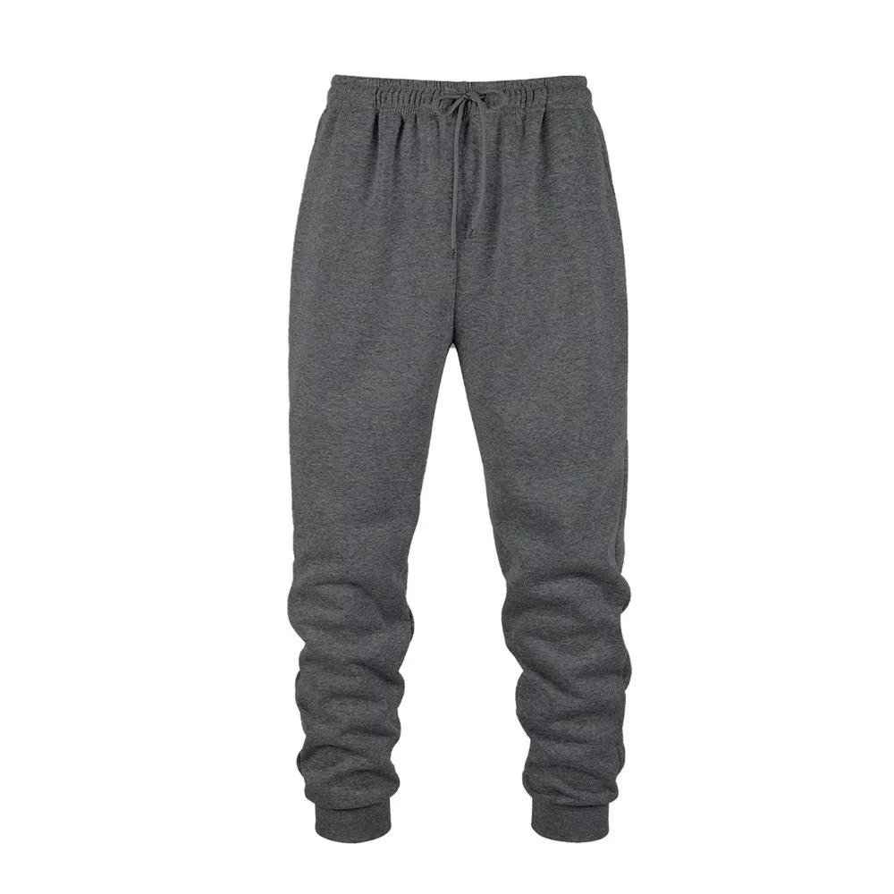 New Mens Jogging Pants Sports Pants Fitness Running Trousers Solid Color Sweatpants Easy to Match Home Pants Male ﻿