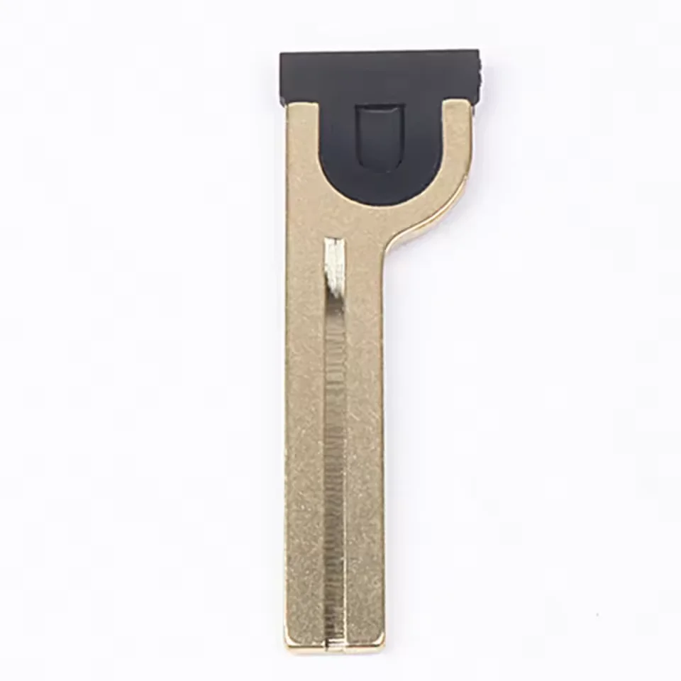 5PC Customized Universal Key Blank Key Uncut Emergency Insert Key Blade for old Toyota Crown Car Smart Key
