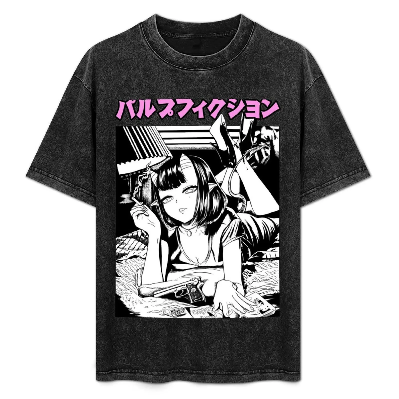 

Meru The Succubus / Pulp Fiction - Manga - T-Shirt Holiday Party T-Shirt for Men
