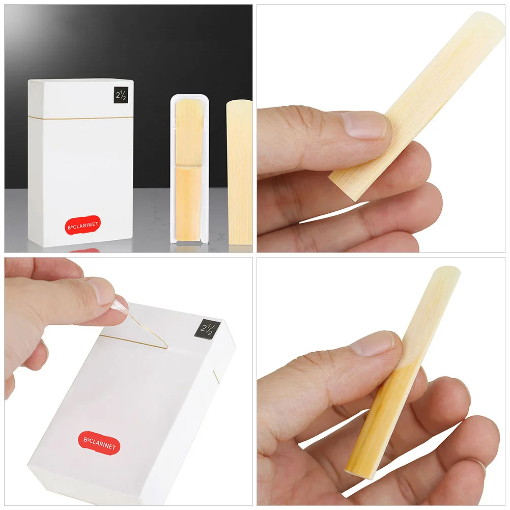 

10 Pcs Clarinet Student Reeds Instrument Accessories Parts Beginner Musical Instruments &